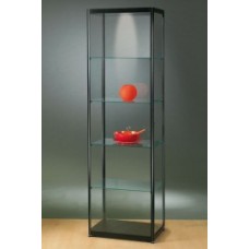 Vitrine 200x60x40cm zwart 60ZW200